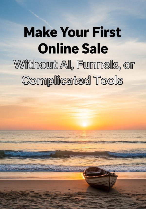 Make Your First Online Sale Without AI, Funnels, or Complicated Tools
