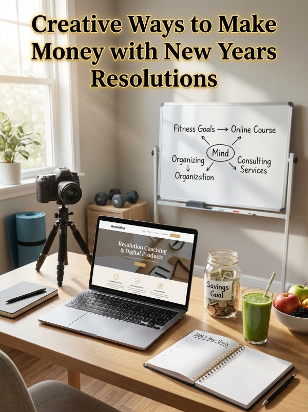 Creative Ways to Make Money with New Years Resolutions