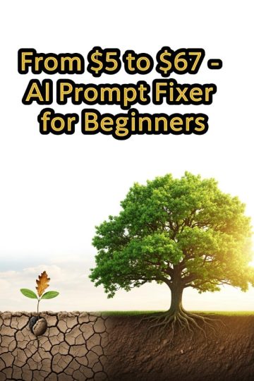 From  to  – AI Prompt Fixer for Beginners