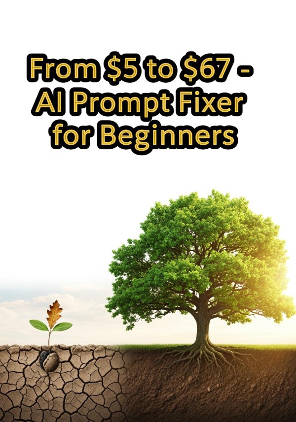 From  to  – AI Prompt Fixer for Beginners