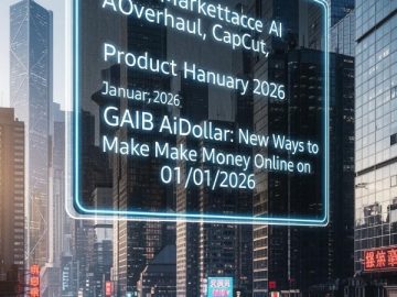 Manus, AWS Marketplace AI Overhaul, CapCut, Product Hunt January 2026, GAIB AiDollar: New Ways to Make Money Online on 01/01/2026