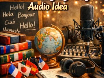 Go from  to  with an International Mother Language Day Audio Idea