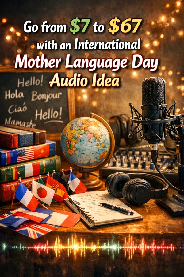 Go from  to  with an International Mother Language Day Audio Idea