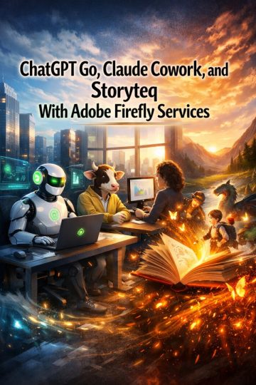 ChatGPT Go, Claude Cowork, and Storyteq With Adobe Firefly Services