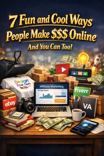 7 Ways People Actually Make Money Online (Without Selling Their Soul to the Algorithm Gods)