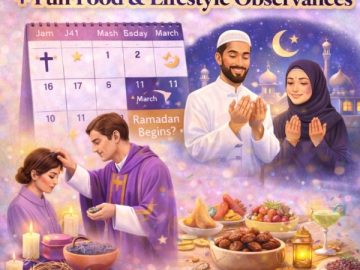 Ash Wednesday & Start of Lent + Ramadan Begins (Tentative) + Fun Food & Lifestyle Observances