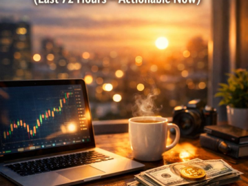 Fresh Money‑Making Ideas Online (Last 72 Hours – Actionable Now)