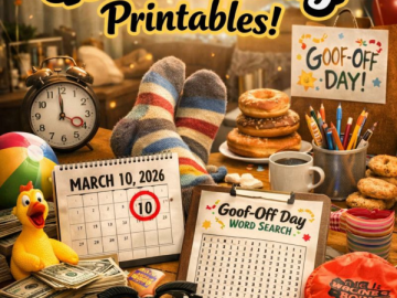 😜 Make Money with Goof‑Off Day Printables!