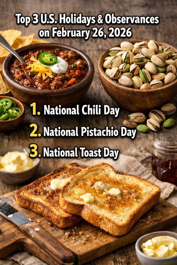 Top 3 U.S. Holidays & Observances on February 26, 2026