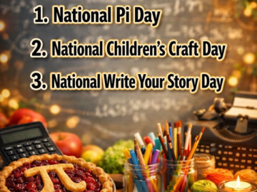 Top 3 U.S. Holidays & Events on March 14, 2026