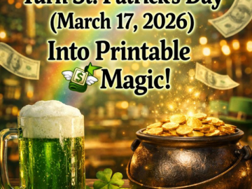 🍀 Make Bank With St. Patrick’s Day Printables!