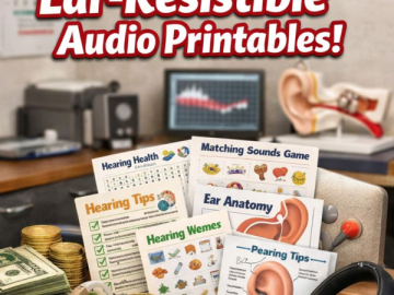 Cash In on World Hearing Day 2026: Ear‑Resistible Audio Printables!