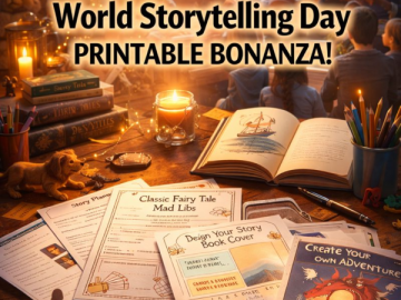 Printable Goldmine: World Storytelling Day Printables!