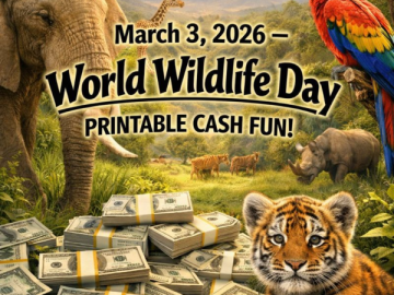 Printable Payday: World Wildlife Day