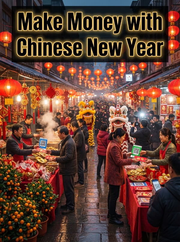 Make Money Selling Digital Products for Chinese New Year