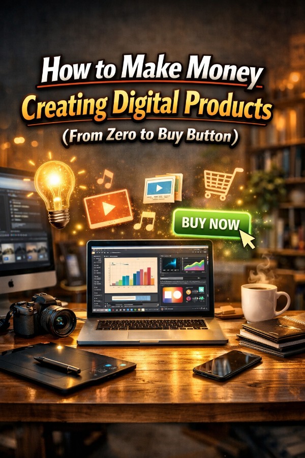 How to Make Money Creating Digital Products (From Zero to Buy Button)