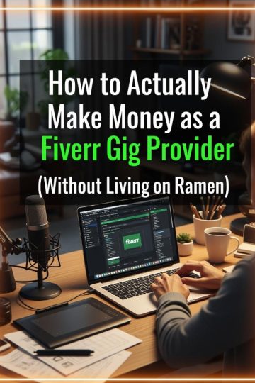 How to Actually Make Money as a Fiverr Gig Provider (Without Living on Ramen)