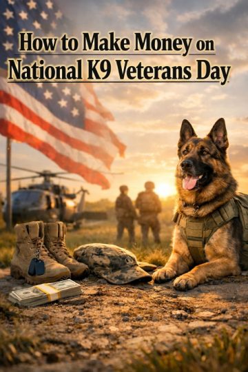 How to Make Money on National K9 Veterans Day