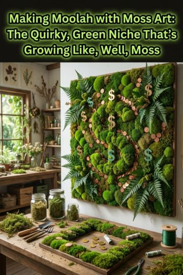 Making Moolah with Moss Art: The Quirky, Green Niche That’s Growing Like, Well, Moss