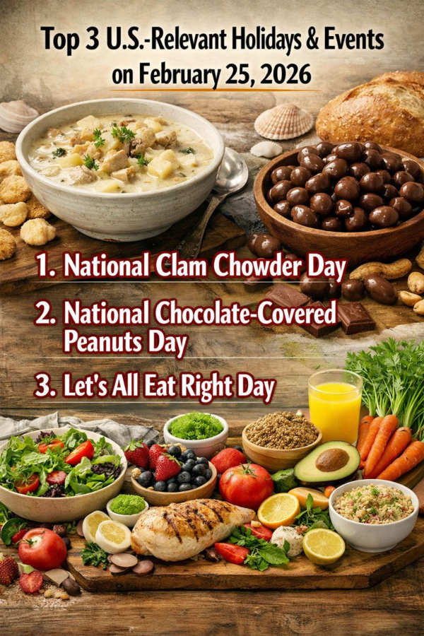 Top 3 U.S.‑Relevant Holidays & Events on February 25, 2026