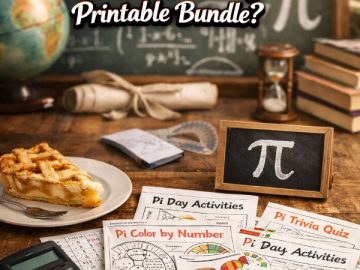 Go from  to  with a Clever Pi Day Printable Bundle?