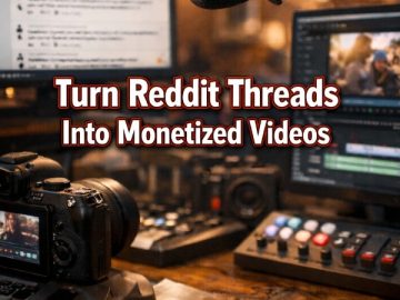 Turn Reddit Threads Into Monetized Videos!