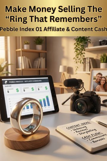 Make Money Selling The “Ring That Remembers” – Pebble Index 01 Affiliate & Content Cash