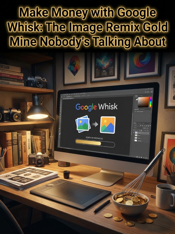 Make Money with Google Whisk: The Image Remix Gold Mine Nobody’s Talking About