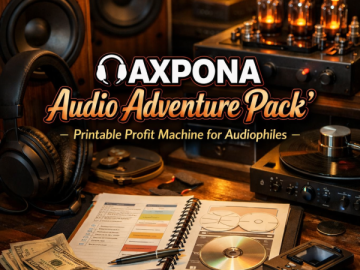 🎧 “AXPONA Audio Adventure Pack” – Printable Profit Machine for Audiophiles