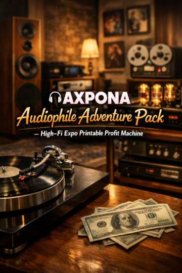 🎧 “AXPONA Audiophile Adventure Pack” – High‑Fi Expo Printable Profit Machine