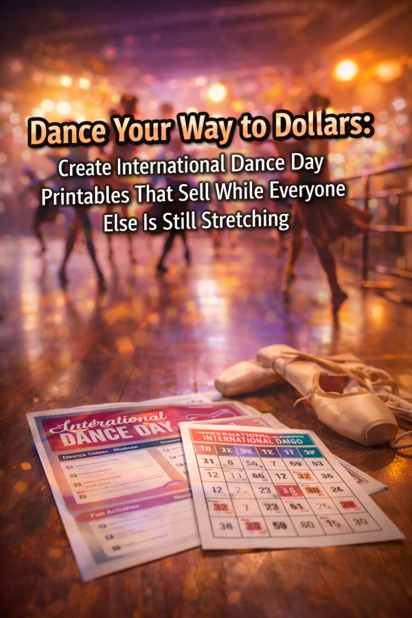 Dance Your Way to Dollars: Create International Dance Day Printables That Sell While Everyone Else Is Still Stretching