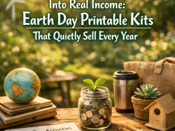 Turn Tiny Green Ideas Into Real Income: Earth Day Printable Kits That Quietly Sell Every Year