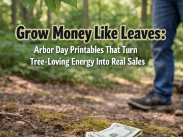 Grow Money Like Leaves: Arbor Day Printables That Turn Tree-Loving Energy Into Real Sales