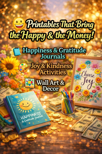 😄 Printables That Bring the Happy & the Money!