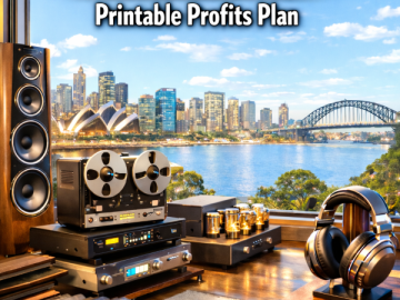 🎧 “Hi‑Fi Hero Handbook” – Australian Hi‑Fi Show Sydney 2026 Printable Profits Plan