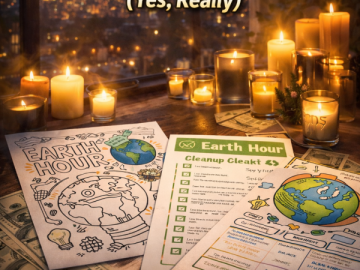 🌎 Make Money with Earth Hour Printables (Yes, Really)