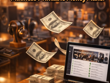 🎧 Montreal Audiofest Madness Printable Money Maker