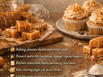 🍯 National Caramel Day Printables: Sticky Sweet Profits Incoming