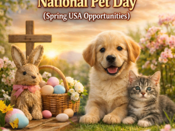 How to Make Money From Good Friday, Easter, and National Pet Day (Spring USA Opportunities)