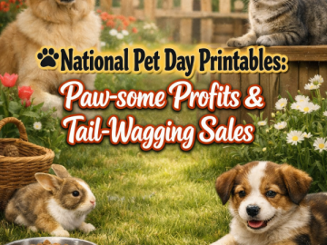 🐾 National Pet Day Printables: Paw‑some Profits & Tail‑Wagging Sales