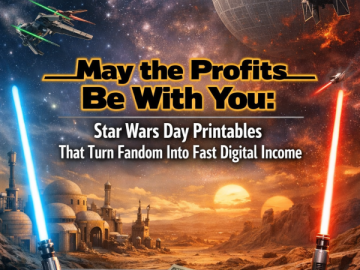 May the Profits Be With You: Star Wars Day Printables That Turn Fandom Into Fast Digital Income