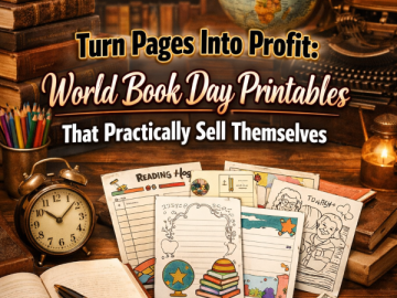 Turn Pages Into Profit: World Book Day Printables That Practically Sell Themselves