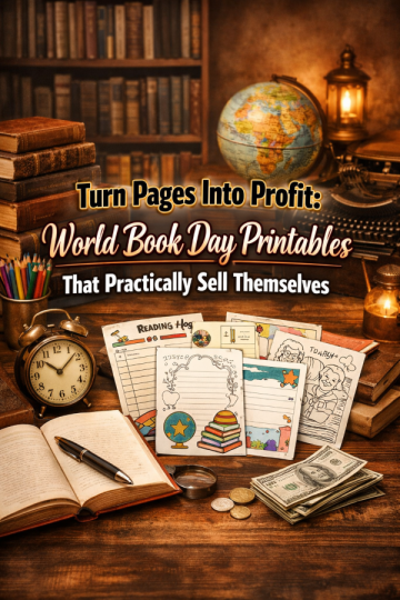 Turn Pages Into Profit: World Book Day Printables That Practically Sell Themselves