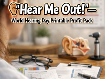 👂 “Hear Me Out!” – World Hearing Day Printable Profit Pack