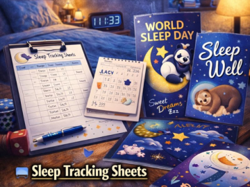 😴 Profit from World Sleep Day Printables!