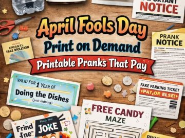 April Fools Day Printables – The Prank That Pays