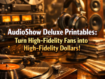 AudioShow Deluxe Printables: Turn High‑Fidelity Fans into High‑Fidelity Dollars!