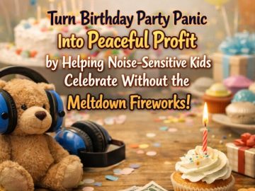 Turn Birthday Party Panic Into Peaceful Profit by Helping Noise-Sensitive Kids Celebrate Without the Meltdown Fireworks