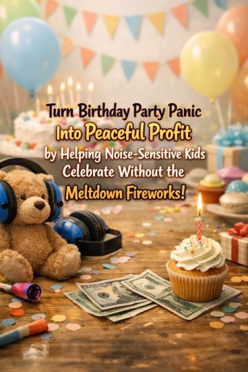 Turn Birthday Party Panic Into Peaceful Profit by Helping Noise-Sensitive Kids Celebrate Without the Meltdown Fireworks