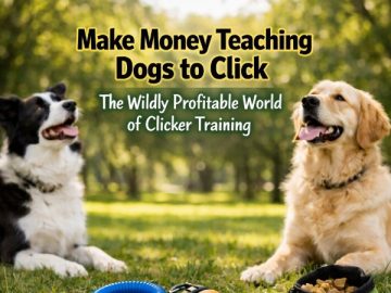 Make Money Teaching “Dog Clicker Training!”